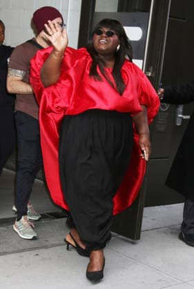NEW YORK, NY- SEPTEMBER 24: Gabourey Sidibe seen at Good Morning America on September 24, 2026 in New York City. Copyright: xRWx