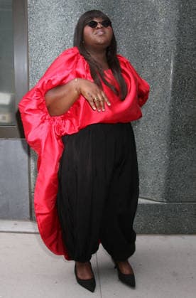NEW YORK, NY- SEPTEMBER 24: Gabourey Sidibe seen at Good Morning America on September 24, 2026 in New York City. Copyright: xRWx
