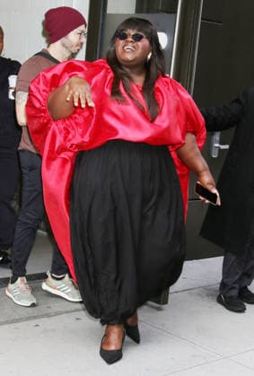 NEW YORK, NY- SEPTEMBER 24: Gabourey Sidibe seen at Good Morning America on September 24, 2026 in New York City. Copyright: xRWx