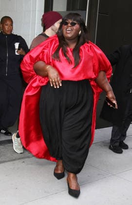 NEW YORK, NY- SEPTEMBER 24: Gabourey Sidibe seen at Good Morning America on September 24, 2026 in New York City. Copyright: xRWx