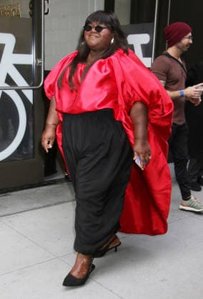 NEW YORK, NY- SEPTEMBER 24: Gabourey Sidibe seen at Good Morning America on September 24, 2026 in New York City. Copyright: xRWx