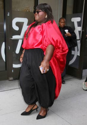 NEW YORK, NY- SEPTEMBER 24: Gabourey Sidibe seen at Good Morning America on September 24, 2026 in New York City. Copyright: xRWx