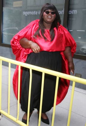 NEW YORK, NY- SEPTEMBER 24: Gabourey Sidibe seen at Good Morning America on September 24, 2026 in New York City. Copyright: xRWx