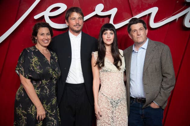 Verity UK Gala Screening Arrivals at Curzon Mayfair, London, UK - 24 September, 2026 (L-R) - Jordana Mollick, Josh Hartnett, Dakota Johnson, Michael Showalter attends The UK Gala Screening of Verity at Curzon Mayfair, London, England, UK on Thursday 24 September, 2026., Credit:Justin Ng Avalon UK, England, London, Curzon Mayfair  Copyright: xJustinxNgx xAvalonx 1137946878