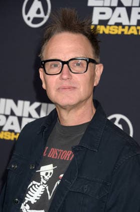 LOS ANGELES, CA -SEPTEMBER 24: Mark Hoppus pictured at the Linking Park: Unshatter premiere at AMC The Grove 14 in Los Angeles, California. Copyright: xJefferyxMayer MediaPunchx