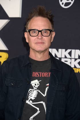 LOS ANGELES, CA -SEPTEMBER 24: Mark Hoppus pictured at the Linking Park: Unshatter premiere at AMC The Grove 14 in Los Angeles, California. Copyright: xJefferyxMayer MediaPunchx