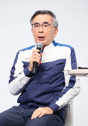 September 25, 2026, Tokyo, Japan - Japanese automaker Suzuki Motor president Toshihiro Suzuki speaks about the company s technology strategy for 10 years in Tokyo on Friday, September 25, 2026. Japan s small vehicle maker Suzuki announced to accelerate its multi-pathway approach for minimization of energy consumption. (photo by Yoshio Tsunoda AFLO)  aflo_350741681