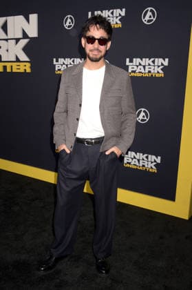 LOS ANGELES, CA -SEPTEMBER 24: Mike Shinoda pictured at the Linkin Park: Unshatter premiere at AMC The Grove 14 in Los Angeles, California. Copyright: xJeffreyxMayer MediaPunchx