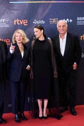 San Sebastian - Milo Screening Marion Cotillard, Nicole Garcia attended 7h40 ce matin-là Milo Red Carpet during 74th San Sebastian International Film Festival at Kursaal Theatre on September 24, 2026 in Donostia San Sebastian, Spain Photo by ABACAPRESS.COM San Sebastian Euskadi Spain  Copyright: xABACAx