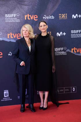San Sebastian - Milo Screening Marion Cotillard, Nicole Garcia attended 7h40 ce matin-là Milo Red Carpet during 74th San Sebastian International Film Festival at Kursaal Theatre on September 24, 2026 in Donostia San Sebastian, Spain Photo by ABACAPRESS.COM San Sebastian Euskadi Spain  Copyright: xABACAx