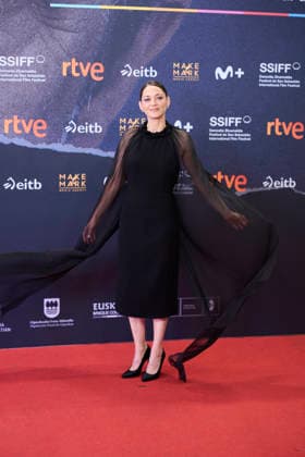 San Sebastian - Milo Screening Marion Cotillard attended 7h40 ce matin-là Milo Red Carpet during 74th San Sebastian International Film Festival at Kursaal Theatre on September 24, 2026 in Donostia San Sebastian, Spain Photo by ABACAPRESS.COM San Sebastian Euskadi Spain  Copyright: xABACAx