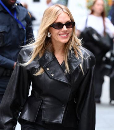 Sienna Miller Out - NYC Actress Sienna Miller is all smiling with two different outfits on her way to the Today show at NBC studio in New York on September 24, 2026. Photo by Dylan Travis ABACAPRESS.COM New York city NY United States  Copyright: xDylanxTravis ABACAx