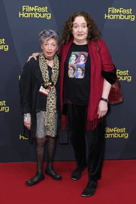 Brigitte Janner and Mechthild Großmann at the festival opening, featuring the premiere of the film *The Idiots* at the 34th Filmfest Hamburg 2026 at Cinemaxx Dammtor in Hamburg, September 24, 2026 Foto:xgbrcix xFuturexImagex filmfest_hh_6729