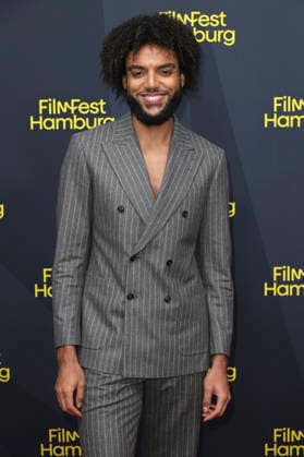 Lamin Leroy Gibba at the festival opening, featuring the premiere of the feature film *The Idiots* at the 34th Filmfest Hamburg 2026 at Cinemaxx Dammtor in Hamburg, September 24, 2026 Foto:xgbrcix xFuturexImagex filmfest_hh_6746