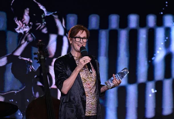 Awards Ceremony for the 63rd Annual Golden Prague International Television Festival was held in Prague, Czech Republic, on September 24, 2026. Director Rebecca Tansley accepted the Golden Prague Grand Prix for the film Tenor: My Name Is Pati . (CTKxPhoto KaterinaxSulova) CTKPhotoP2026092410536  CTKPhotoP2026092410536