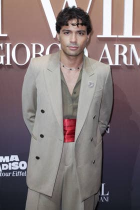 Cinema Paradiso - Giorgio Armani Party - Paris Mayer of Secret Story 2025 attends Armani Beauty party held at the Eiffel Tower in Paris, France on September 24, 2026, marking the opening night of the first edition of the Cinema Paradiso Tour Eiffel festival, organized by mk2 in the Salle Gustave Eiffel on the monument s first floor, as Armani Beauty celebrates the launch of its new men s fragrance I Will with campaign face actor Jonathan Bailey in attendance. Photo by David Boyer ABACAPRESS.COM Paris France  Copyright: xBoyerxDavid ABACAx