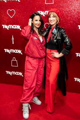 ABB TKMAXX: Sila Sahin and Isabell Horn appeared on the red carpet at the grand reopening of the TK Maxx store on Alexanderplatz on September 24, 2026, in Berlin, Germany