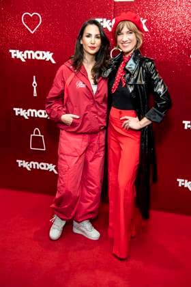 ABB TKMAXX: Sila Sahin and Isabell Horn appeared on the red carpet at the grand reopening of the TK Maxx store on Alexanderplatz on September 24, 2026, in Berlin, Germany