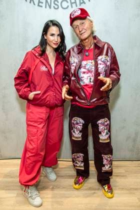 ABB TKMAXX Sila Sahin, accompanied by her father Zeki Sahin, appeared on the red carpet at the grand reopening of the TK Maxx store on Alexanderplatz on September 24, 2026, in Berlin, Germany