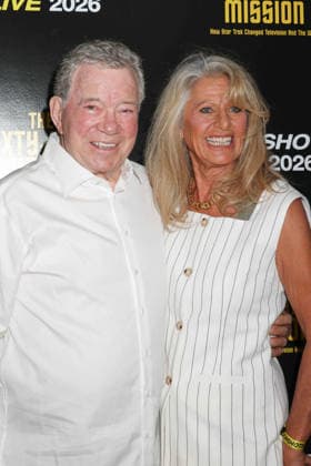 Los Angeles Premiere of The Sixty-Year Mission: How Star Trek Changed Television and the World; William Shatner, Elizabeth Anderson Martin 09 24 2026 Los Angeles Premiere of The Sixty-Year Mission: How Star Trek Changed Television and the World held at the United Theatre in Los Angeles, CA. Photo by Izumi Hasegawa Hollywood News Wire Inc. Los Angeles CA USA EDITORIAL USE ONLY Copyright: xx IzumixHasegawax xHollywoodxNewsxWirexInc.x hnphotos097878