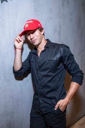 ABB TKMAXX Joel Mattli makes a guest appearance on the red carpet at the grand reopening of the TK Maxx store on Alexanderplatz on September 24, 2026, in Berlin, Germany