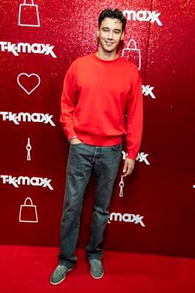 ABB TKMAXX San Diego Pooth made a guest appearance on the red carpet at the grand reopening of the TK Maxx store on Alexanderplatz on September 24, 2026, in Berlin, Germany