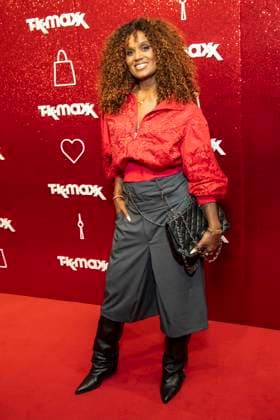 ABB TKMAXX s Daisy Dee made a guest appearance on the red carpet at the grand reopening of the TK Maxx store on Alexanderplatz on September 24, 2026, in Berlin, Germany