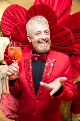 ABB TKMAXX Ross Antony makes a guest appearance on the red carpet at the grand reopening of the TK Maxx store on Alexanderplatz on September 24, 2026, in Berlin, Germany