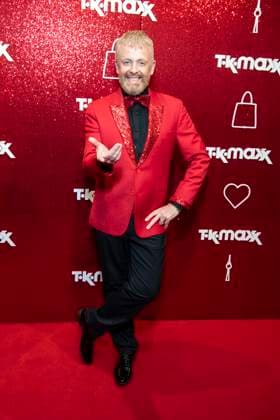 ABB TKMAXX Ross Antony made a guest appearance on the red carpet at the grand reopening of the TK Maxx store on Alexanderplatz on September 24, 2026, in Berlin, Germany