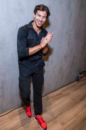 ABB TKMAXX Joel Mattli makes a guest appearance on the red carpet at the grand reopening of the TK Maxx store on Alexanderplatz on September 24, 2026, in Berlin, Germany