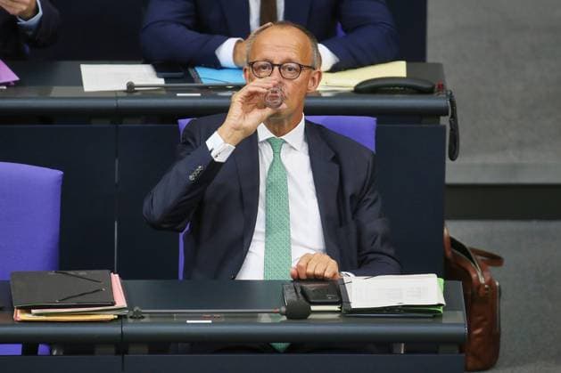 Berlin, Germany, September 25, 2026 German Bundestag 97th Session of the Bundestag Chancellor Friedrich Merz, CDU Copyright: xdtsxNachrichtenagenturx dts_136419