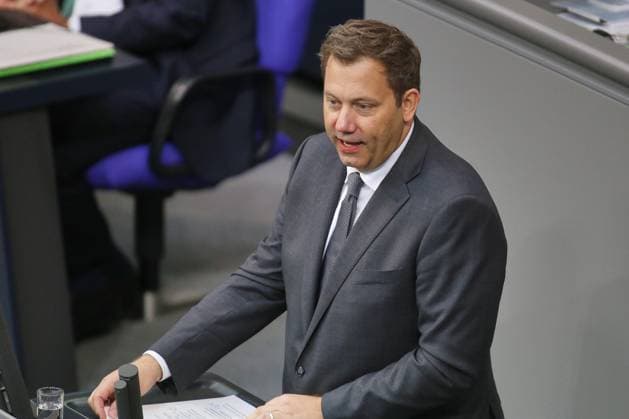 Berlin, Germany, September 25, 2026 German Bundestag 97th Session of the Bundestag Budget Week Federal Minister of Finance Lars Klingbeil (SPD) Copyright: xdtsxNachrichtenagenturx dts_136420