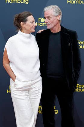 Catrin Striebeck and Jonas Landerschier at the festival opening, featuring the premiere of the feature film *The Idiot* at the 34th Filmfest Hamburg 2026 at Cinemaxx Dammtor in Hamburg, September 24, 2026 Foto:xC.xTamckex xFuturexImagex filmfest_hh_6817