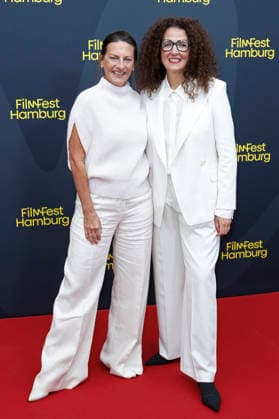 Catrin Striebeck and Malika Rabahallah at the festival opening, featuring the premiere of the feature film *The Idiots* at the 34th Filmfest Hamburg 2026 at Cinemaxx Dammtor in Hamburg, September 24, 2026 Foto:xC.xTamckex xFuturexImagex filmfest_hh_6827