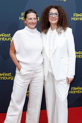 Catrin Striebeck and Malika Rabahallah at the festival opening, featuring the premiere of the feature film *The Idiots* at the 34th Filmfest Hamburg 2026 at Cinemaxx Dammtor in Hamburg, September 24, 2026 Foto:xC.xTamckex xFuturexImagex filmfest_hh_6828
