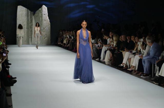 IPA88945375 - Milan, Milan Women s Fashion Week: Spring Summer 2026 2027 - Women s Fashion, Spring Summer 2026–2027, Genny s fashion show. Runway  Copyright: xLucaxPontix xLucaPonti IpaAgencyx IPA88945375