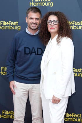 Christoph Pellander and Malika Rabahallah at the festival opening, featuring the premiere of the feature film *The Idiots* at the 34th Filmfest Hamburg 2026 at Cinemaxx Dammtor in Hamburg, September 24, 2026 Foto:xC.xTamckex xFuturexImagex filmfest_hh_6839