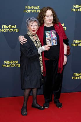 Brigitte Janner and Mechthild Großmann at the festival opening, featuring the premiere of the feature film *The Idiots* at the 34th Filmfest Hamburg 2026 at Cinemaxx Dammtor in Hamburg, September 24, 2026 Foto:xC.xTamckex xFuturexImagex filmfest_hh_6844