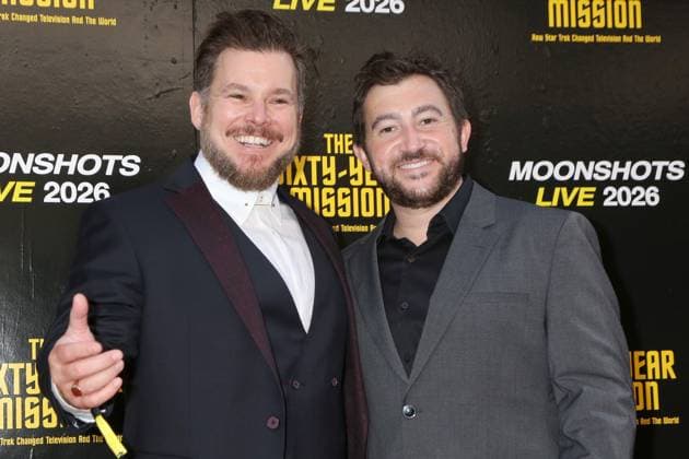 David Errigo Jr, Vincent Martella at arrivals for THE SIXTY YEAR MISSION: HOW STAR TREK CHANGED TELEVISION AND THE WORLD Premiere, The United Theater on Broadway, Los Angeles, CA, September 24, 2026. Photo By: Priscilla Grant Everett Collection THE SIXTY YEAR MISSION: HOW STAR TREK CHANGED TELEVISION AND THE WORLD Premiere PUBLICATIONXNOTxINxCANxCHNxFRAxITAxJPNxNORxPOLxRUSxESPxUKxUSA
