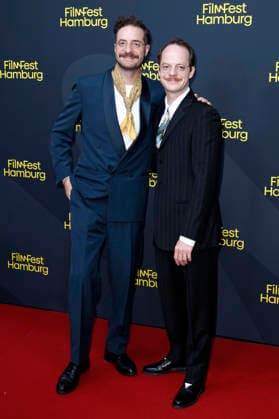 Fridolin Sandmeyer and Merlin Sandmeyer at the festival opening, featuring the premiere of the feature film *The Idiots* at the 34th Filmfest Hamburg 2026 at Cinemaxx Dammtor in Hamburg, September 24, 2026 Foto:xC.xTamckex xFuturexImagex filmfest_hh_6909