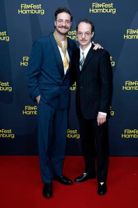 Fridolin Sandmeyer and Merlin Sandmeyer at the festival opening, featuring the premiere of the feature film *The Idiots* at the 34th Filmfest Hamburg 2026 at Cinemaxx Dammtor in Hamburg, September 24, 2026 Foto:xC.xTamckex xFuturexImagex filmfest_hh_6910
