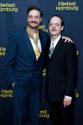 Fridolin Sandmeyer and Merlin Sandmeyer at the festival opening, featuring the premiere of the feature film *The Idiots* at the 34th Filmfest Hamburg 2026 at Cinemaxx Dammtor in Hamburg, September 24, 2026 Foto:xC.xTamckex xFuturexImagex filmfest_hh_6912