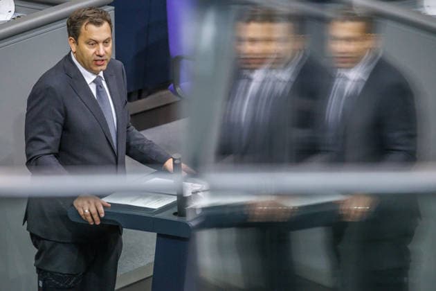 Lars Klingbeil (SPD), Federal Minister of Finance, in the German Bundestag on September 25, 2026, in Berlin, Berlin, Berlin, Germany, Bundestag