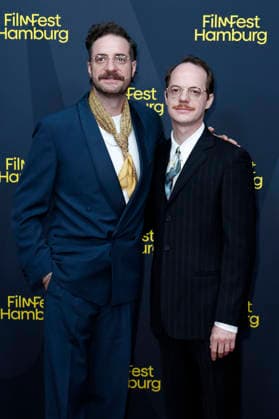 Fridolin Sandmeyer and Merlin Sandmeyer at the festival opening, featuring the premiere of the feature film *The Idiots* at the 34th Filmfest Hamburg 2026 at Cinemaxx Dammtor in Hamburg, September 24, 2026 Foto:xC.xTamckex xFuturexImagex filmfest_hh_6913