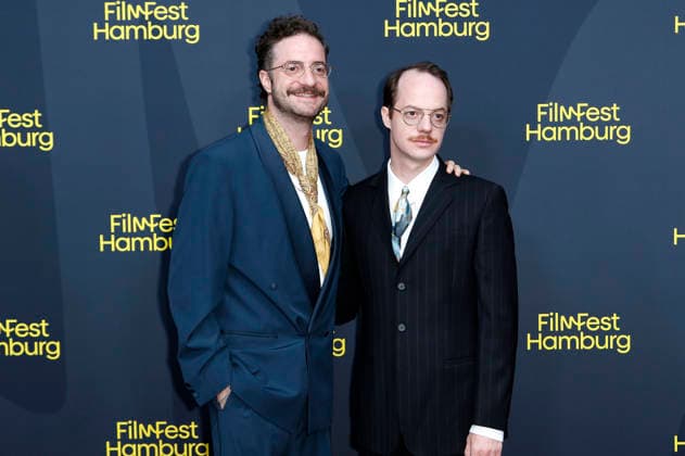 Fridolin Sandmeyer and Merlin Sandmeyer at the festival opening, featuring the premiere of the feature film *The Idiots* at the 34th Filmfest Hamburg 2026 at Cinemaxx Dammtor in Hamburg, September 24, 2026 Foto:xC.xTamckex xFuturexImagex filmfest_hh_6915