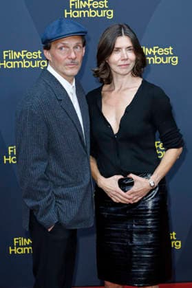 Michal Englert and Malgorzata Szumowska at the festival opening, featuring the premiere of the film *The Idiots* at the 34th Filmfest Hamburg 2026 at Cinemaxx Dammtor in Hamburg, September 24, 2026 Foto:xC.xTamckex xFuturexImagex filmfest_hh_6961