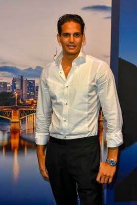 ABB GUERLAIN Kevin von Anhalt attended the celebration marking the launch of the Maison Guerlain brand at the Lofthouse on September 24, 2026, in Düsseldorf. Guerlain is a French cosmetics company based in North Rhine-Westphalia, Germany.