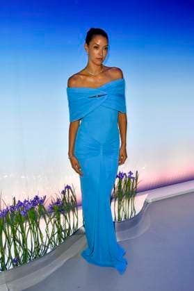 ABB GUERLAIN Rebecca Mir attended the launch event for the Maison Guerlain brand at the Lofthouse on September 24, 2026, in Düsseldorf. Guerlain is a French cosmetics company based in North Rhine-Westphalia, Germany.