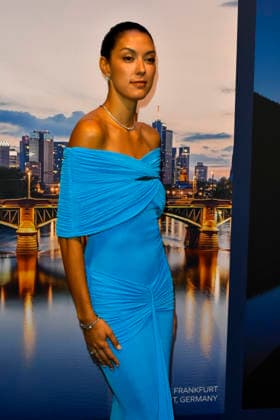 ABB GUERLAIN Rebecca Mir attended the launch event for the Maison Guerlain brand at the Lofthouse on September 24, 2026, in Düsseldorf. Guerlain is a French cosmetics company based in North Rhine-Westphalia, Germany.