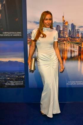 ABB GUERLAIN: Annemarie Carpendale, solo guest performer at the launch event for the Maison Guerlain brand at the Lofthouse on September 24, 2026, in Düsseldorf. Guerlain is a French cosmetics company based in North Rhine-Westphalia, Germany.